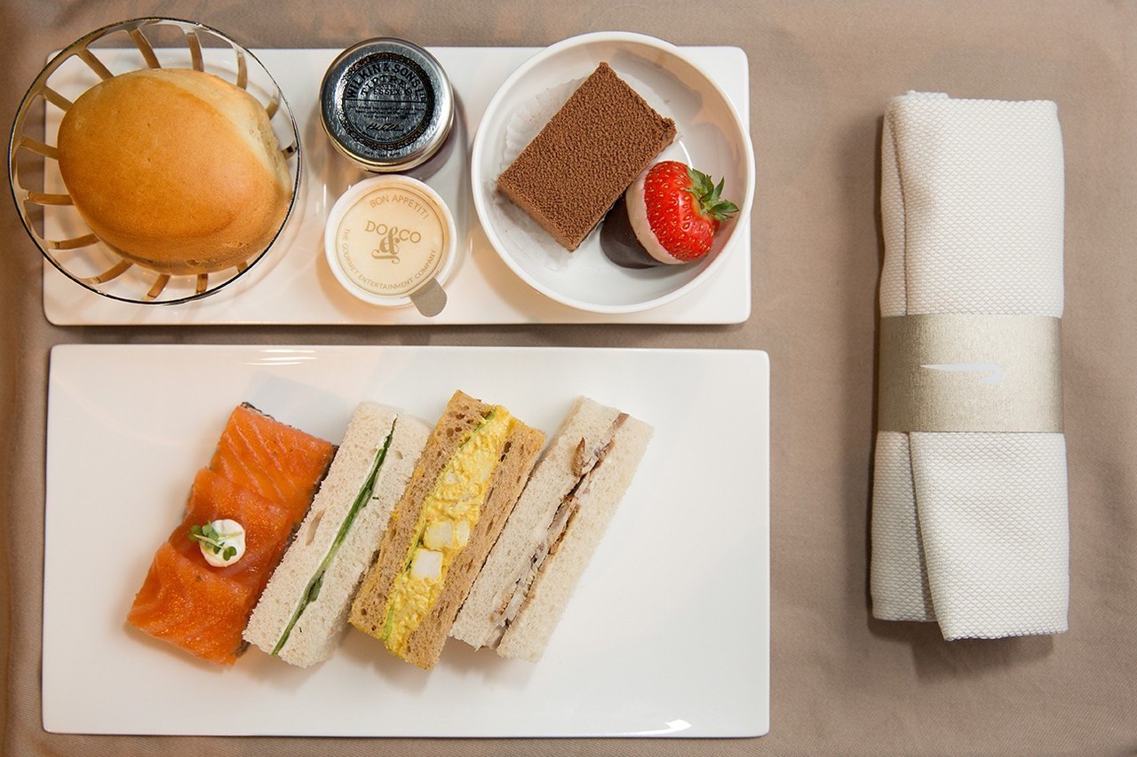 Il nuovo servizio catering di Club Europe - Copyright British Airways