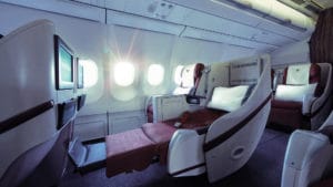 Business class_flat seat