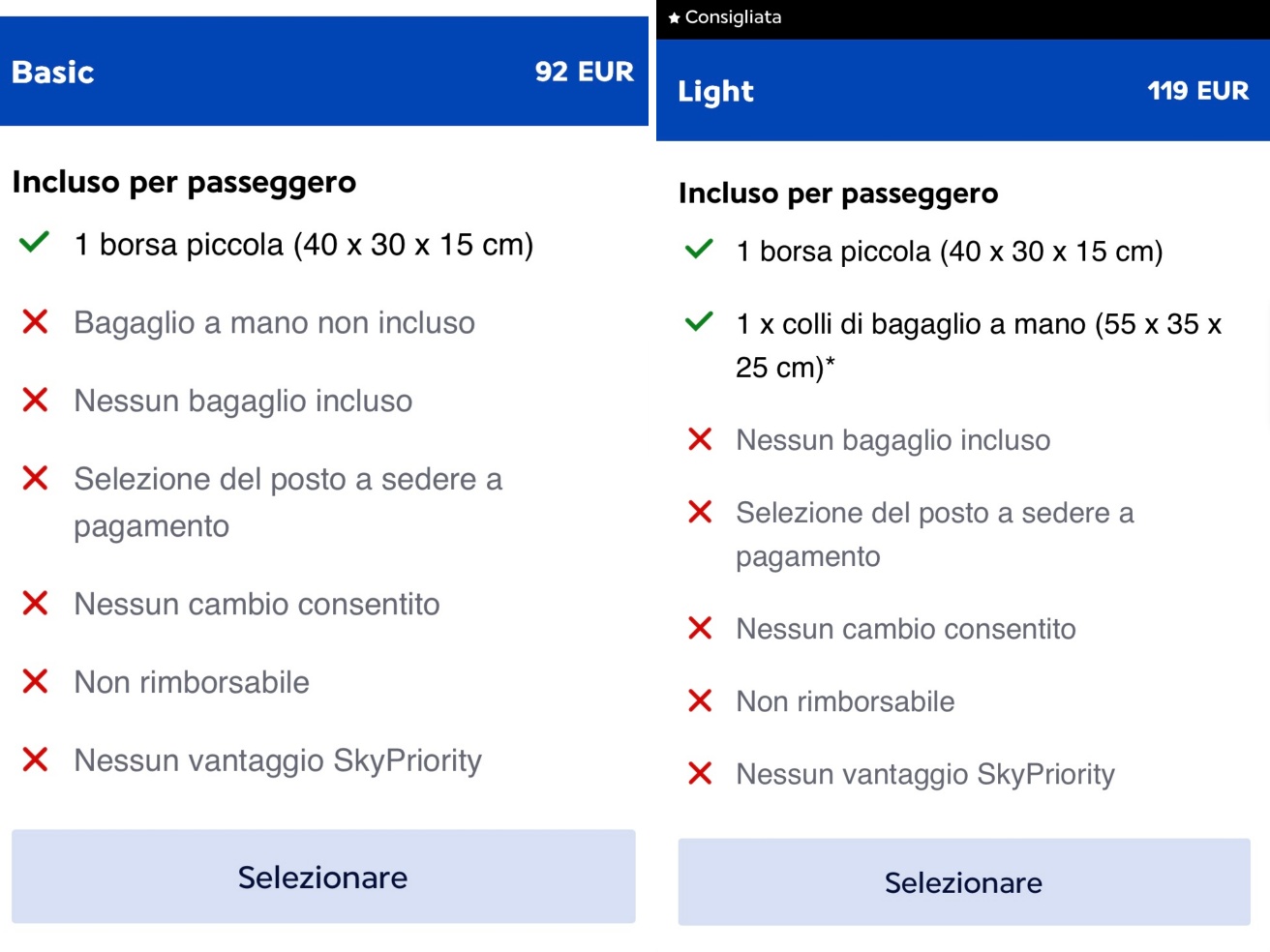Voli, bagagli a mano a pagamento anche sulle compagnie tradizionali: Air France-Klm rompe il tabù