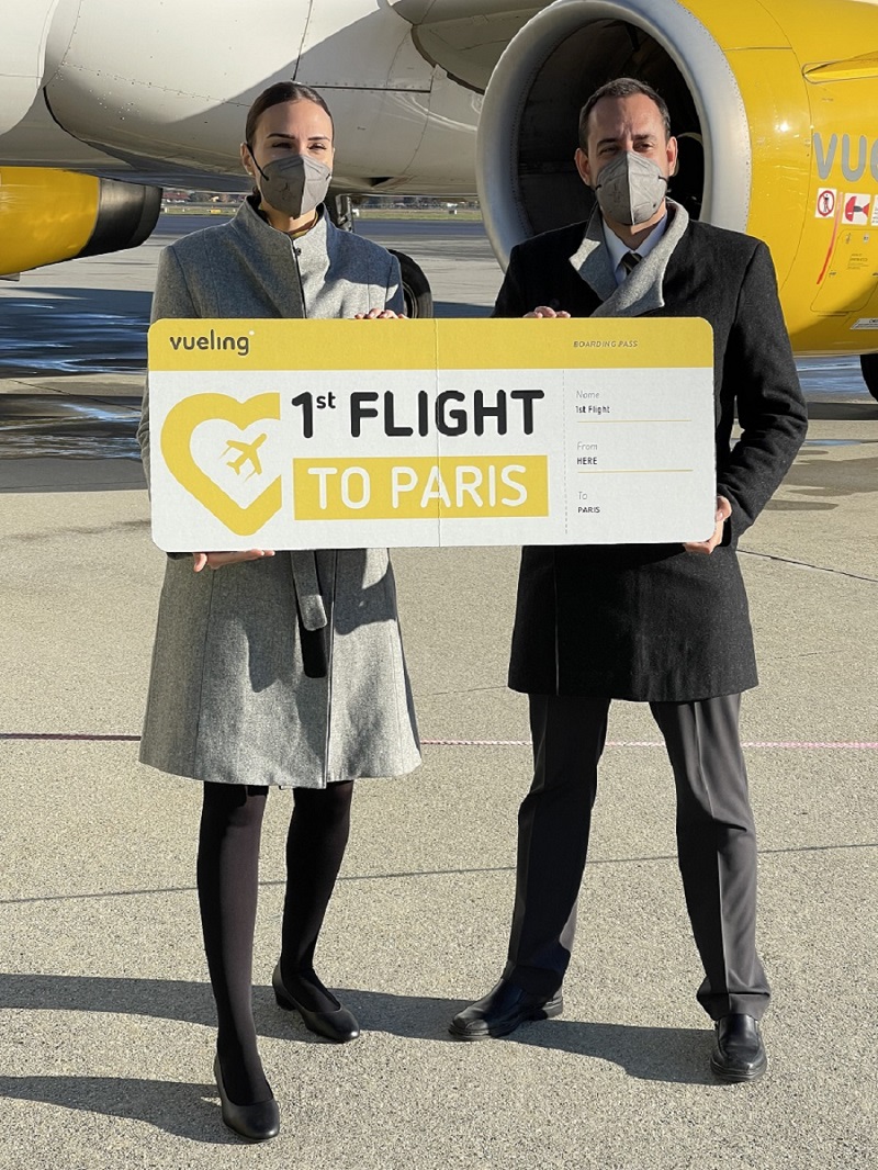 Vueling inaugura il volo Torino - Parigi OPrly