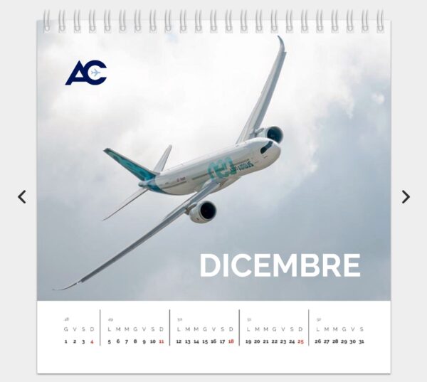 Calendario AviazioneCivile 2022